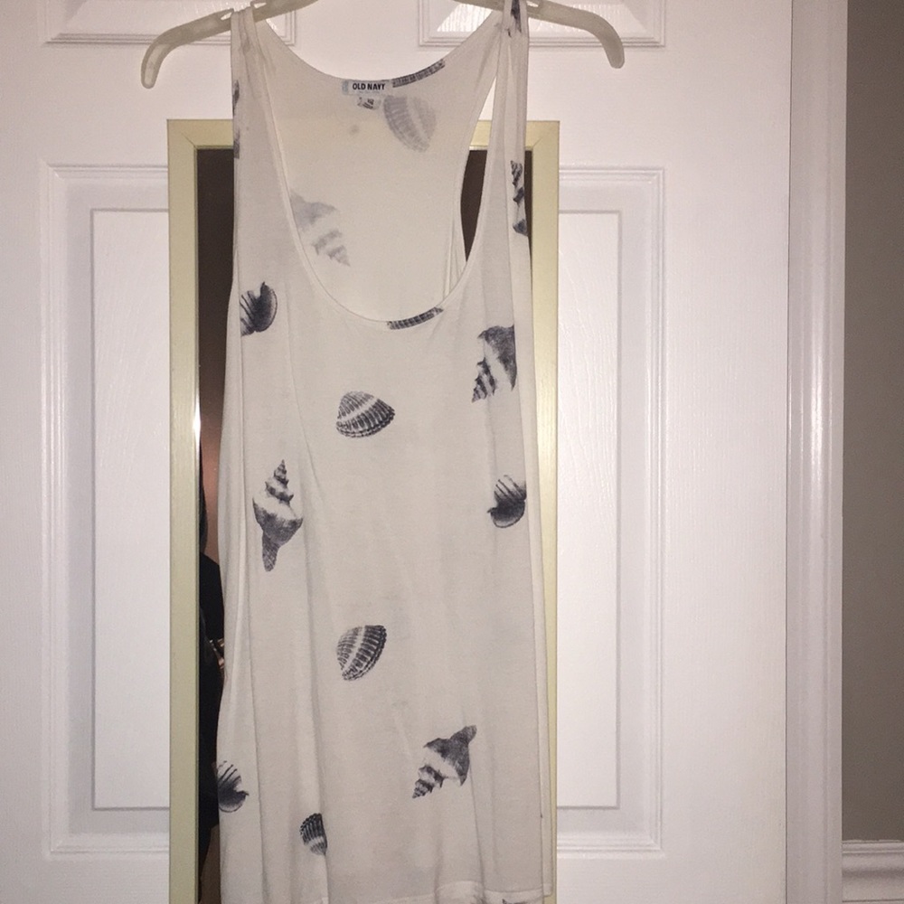 Sea shell tank top
